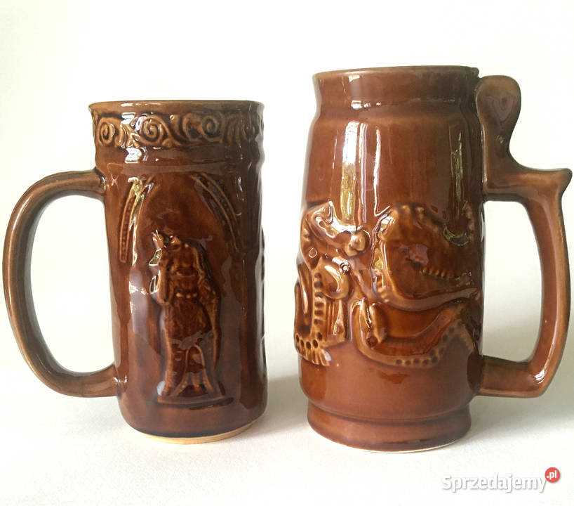 Kolekcjonerskie kufle do piwa łódzkie Łódź