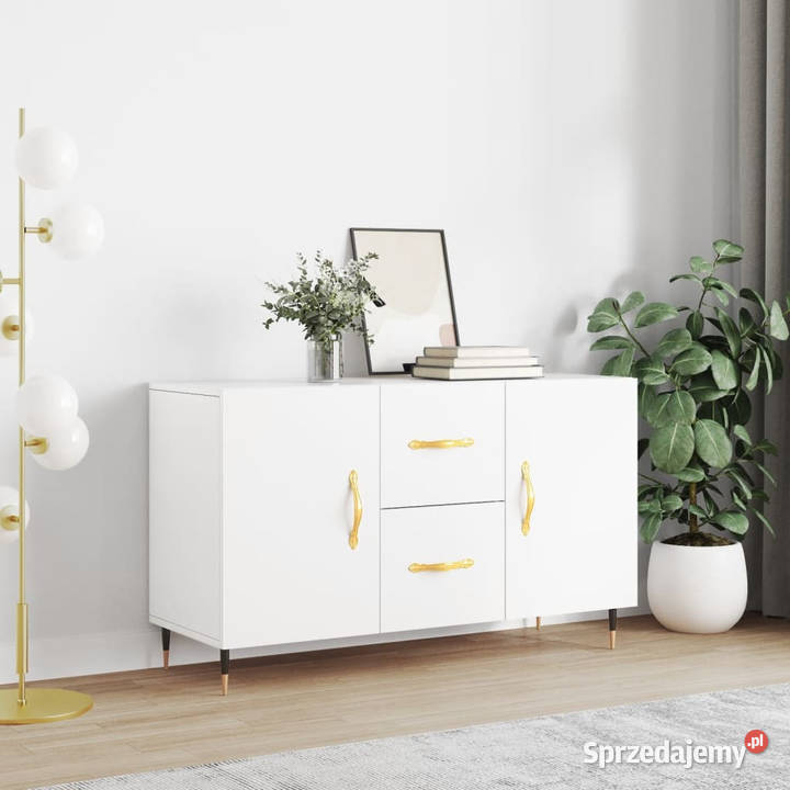 Komoda biała 100x36x60 materiał drewnopochodny Warszawa