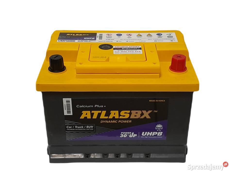 Akumulator ATLAS 60Ah 600A P L3 Wrocław