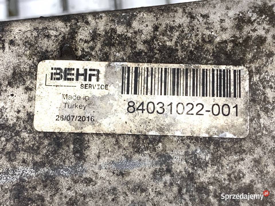 INTERCOOLER MERCEDES S204 8ML376777 22 170 0714