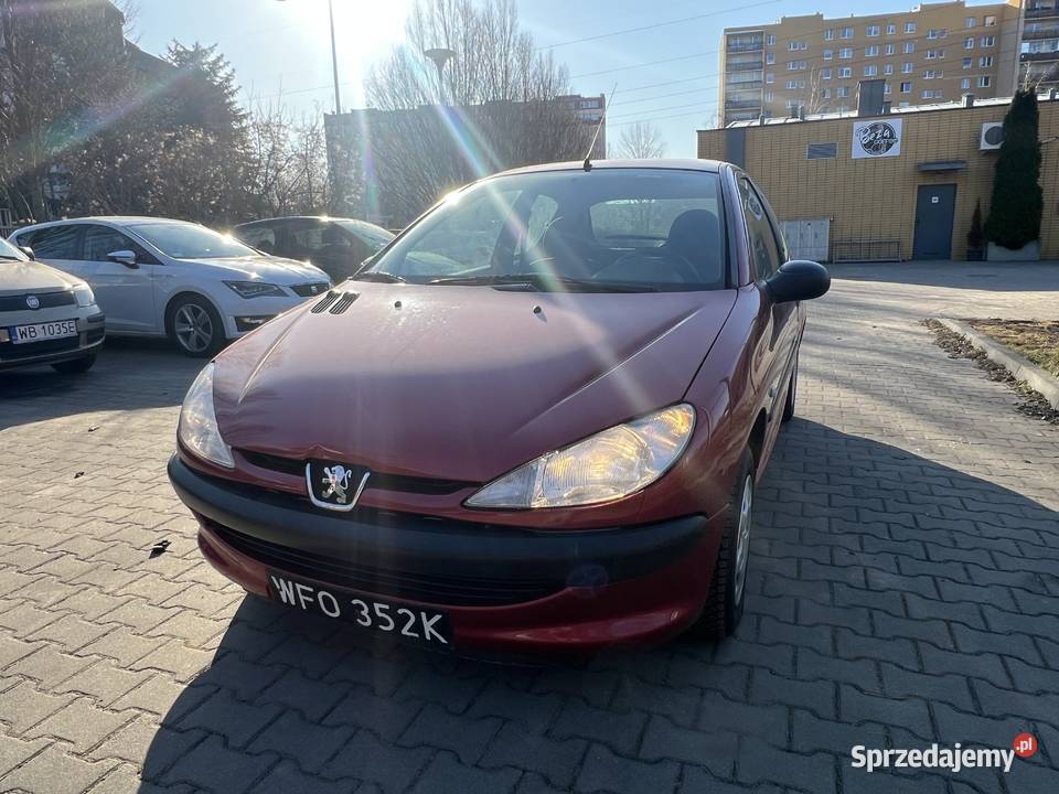peugeot 206 11 1999 88000km Warszawa