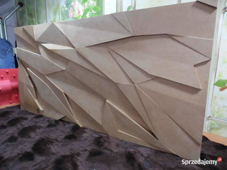 Panel dekoracyjny 3D ścienny gipsowy 100cmx50 śląskie Częstochowa