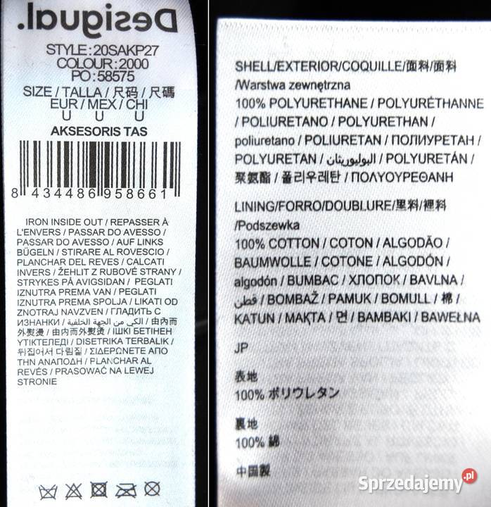 Plecak damski Desigual Adagio Denver haft kwiaty Galanteria i dodatki Lublin