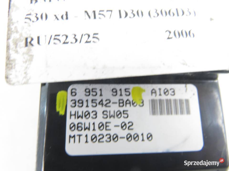 PANEL SZYB BMW 5 E60 6951915 małopolskie