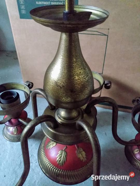 Stary zabytkowy żyrandol Sosnowiec