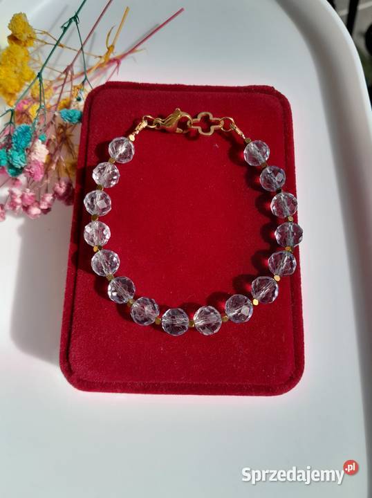 Bransoletka z naturalnym topazem Kozienice