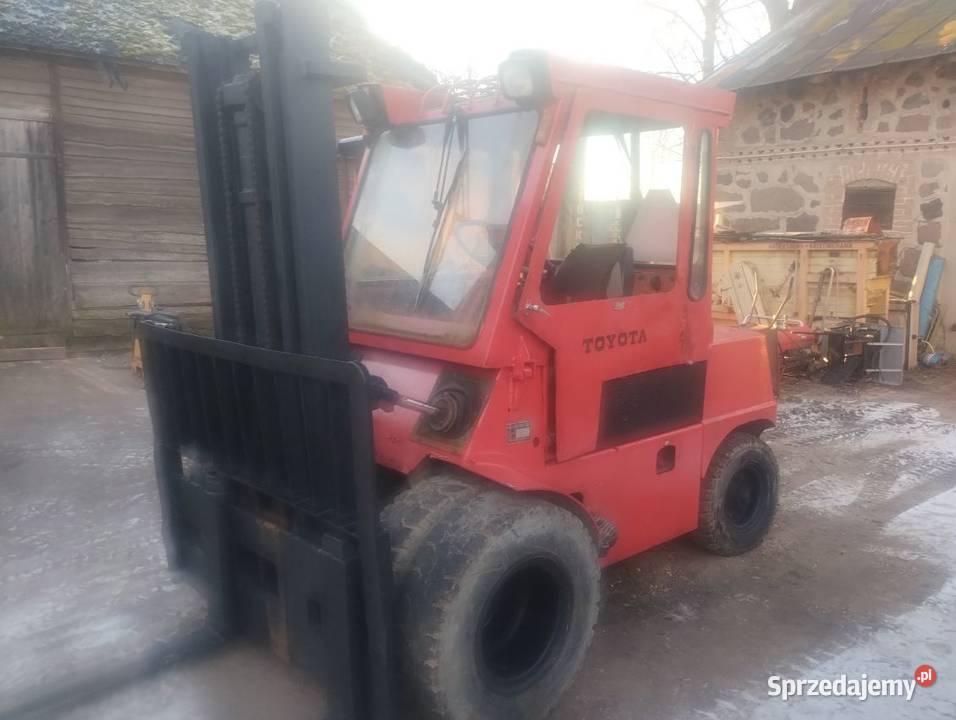 wózek widłowy 4 tony Toyota 02FD40 koła podlaskie Karasiewo
