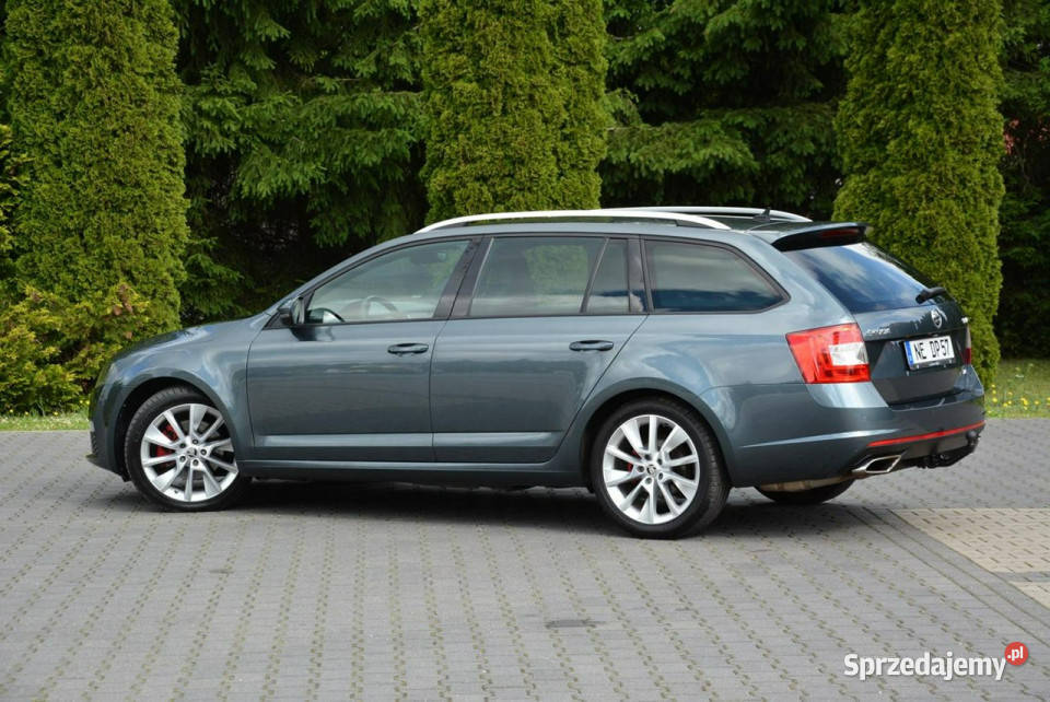 koda Octavia 20TDI184 VRS Duża Navi BiXenon Ledy kurtyny powietrzne Ostrów Mazowiecka