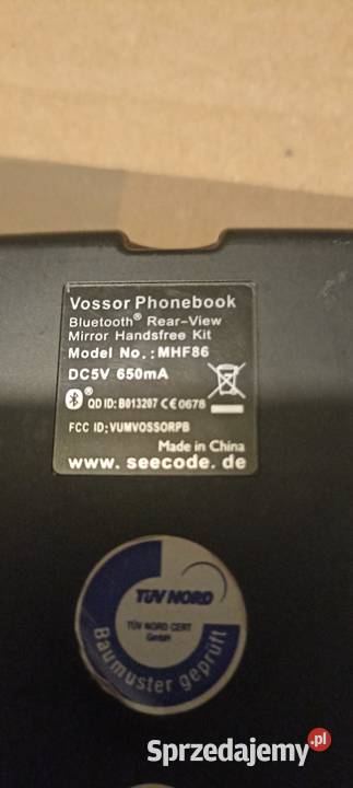 Lusterko fotochromatyczne Bluetooth Telefon Urządzenia stacjonarne Rokietnica