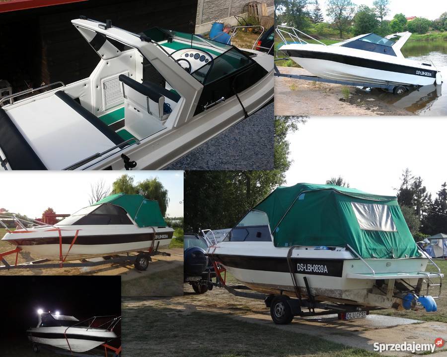 Łódź Jacht Motorowy Kabinowy Columbus Żeglarstwo Lubin sprzedam
