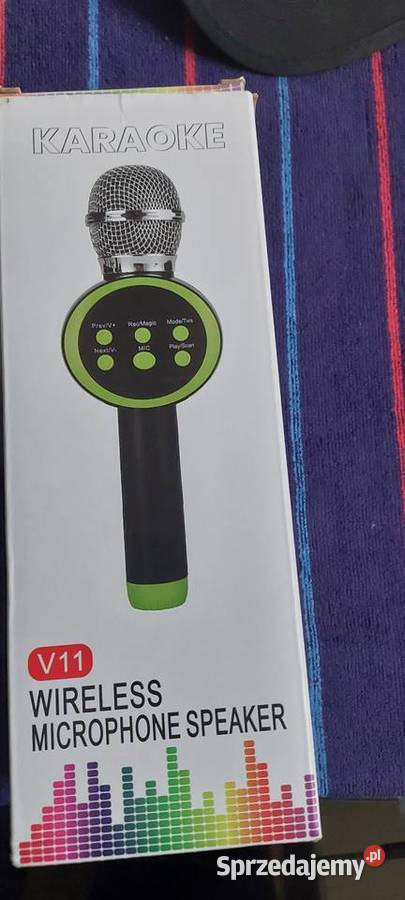 Mikrofon karaoke bezprzewodowy Żary