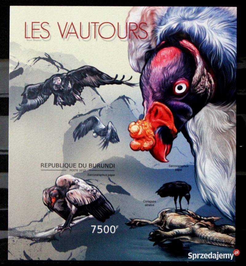 Burundi ptaki 2 Filatelistyka Oborniki