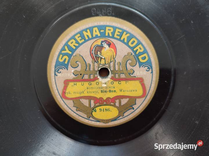 Płyta szelakowa Syrena Record Iwan Raduński Warszawa sprzedam