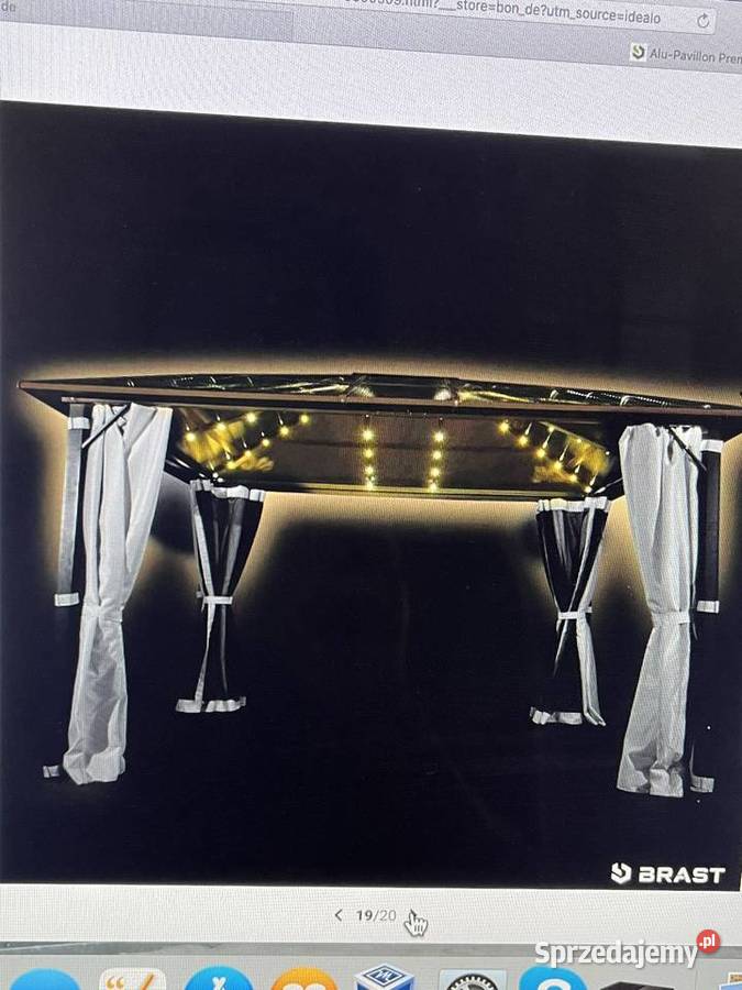 Nowy pawilon ogrodowy firmy Brast 3x4 m Babilon