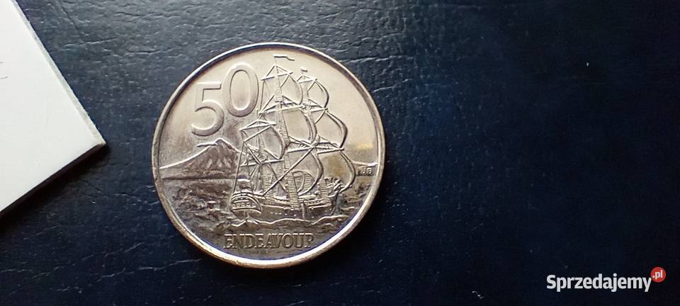 Stare monety 50 cent 2006 Nowa Zelandia Lesko