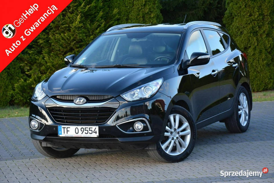 Hyundai ix35 Premium Skóry Keyless Go Navi elektryczne lusterka Ostrów Mazowiecka