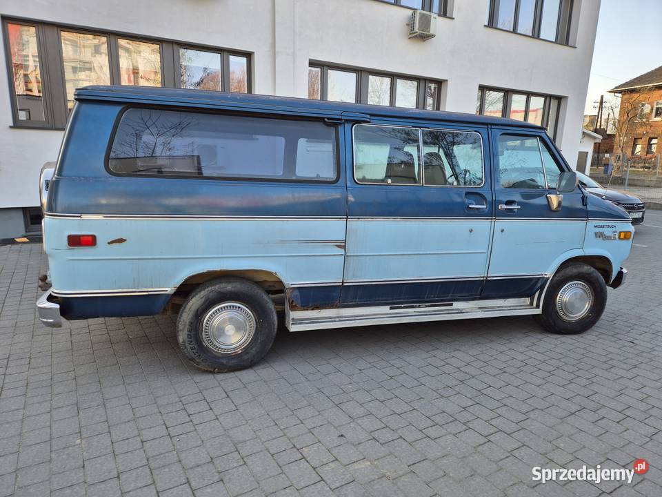 GMC VanDura 1978 V8 57L Super baza na kampera Kraków