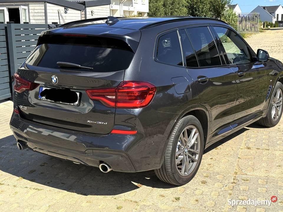 BMW X3 G01 30d 286 MSport POLSKI SALON BMW CESJA immobilizer wielkopolskie Poznań