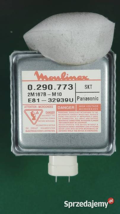 MAGNETRON DO MIKROFALÓWKI Moulinex 0290773 SKT Chorzów