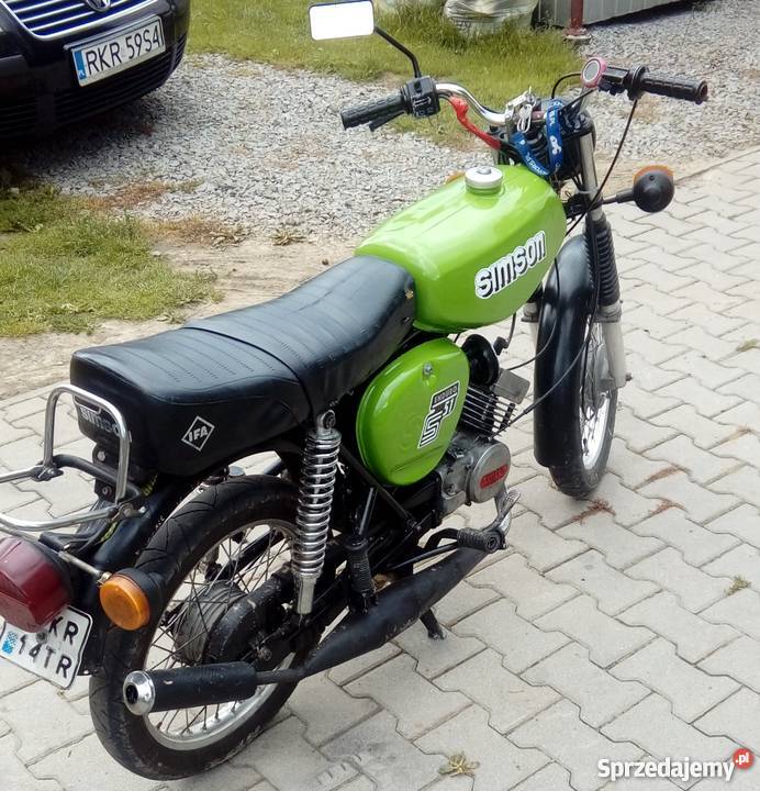 Simson S51 nieuszkodzony Kombornia