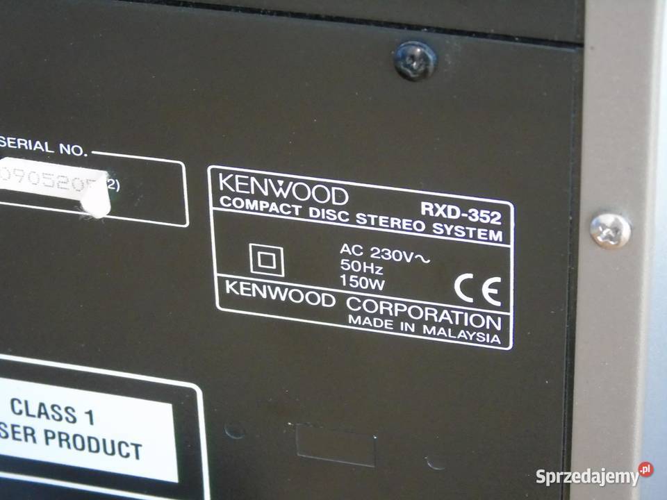 Wieża Kenwood RXD352 AUX 150 wat WYSYŁKA Jasło