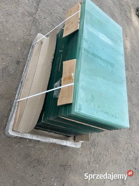 Szkło na półkę szklana półka 10 mm 100 x 48 Pozostałe Głogówko