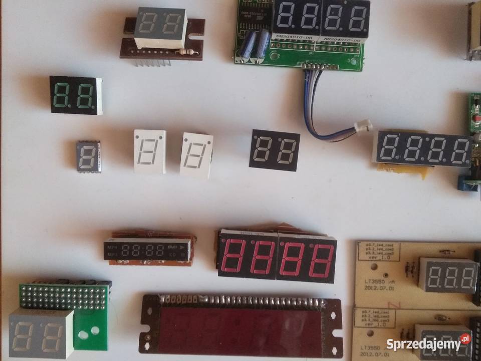 Diodywyświetlacze cyfroweukłady ledowe