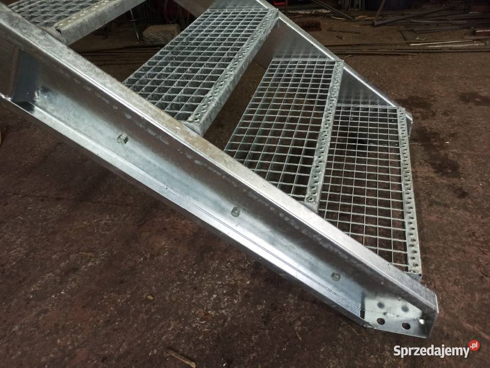 Schody metalowe ocynkowane wema wejście na 206 Elżbieta