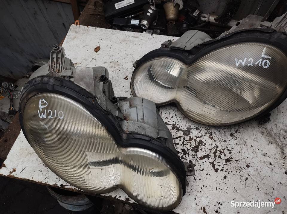 MERCEDES W210 EKLASA lampa przód prawa lewa lampy przednie świętokrzyskie Kielce