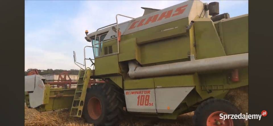 Kombajn claas dominator 108SL lubelskie Tomaszów Lubelski