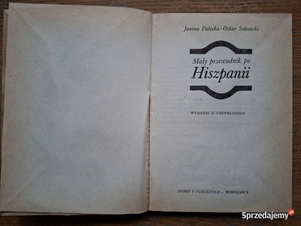 Mały przewodnik Hiszpanii ISBN 8321724841 Kraków sprzedam
