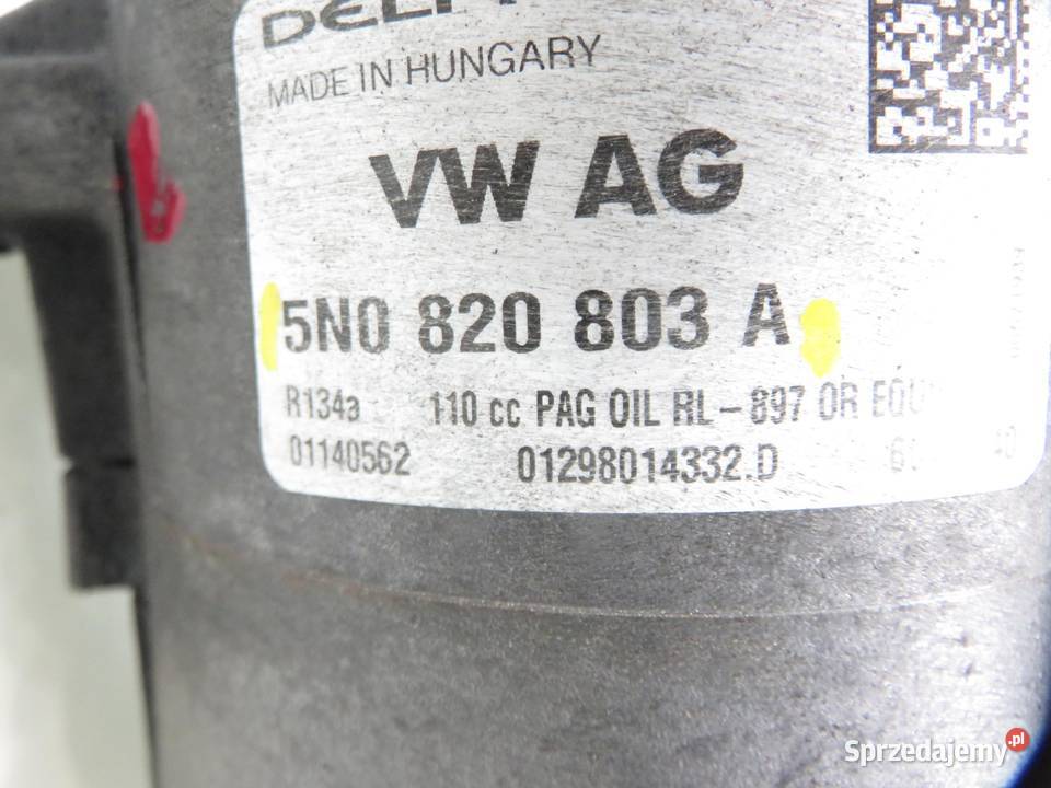 KOMPRESOR KLIMATYZACJI VW GOLF PLUS 19 TDI