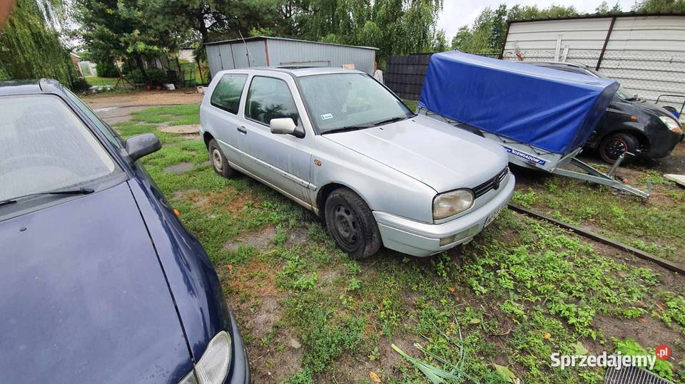 Volkswagen golf III 3 coupe 18 gaz lpg wrak race Pułtusk sprzedam
