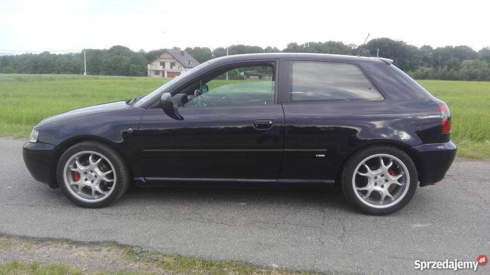 Kultowe Audi A3 19tdi Sline klima alu17 immobilizer Kończyce Małe