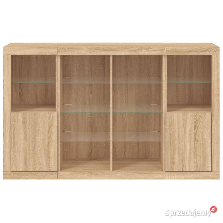 Szafki z oświetleniem LED 3 dąb sonoma WM3209137 Warszawa