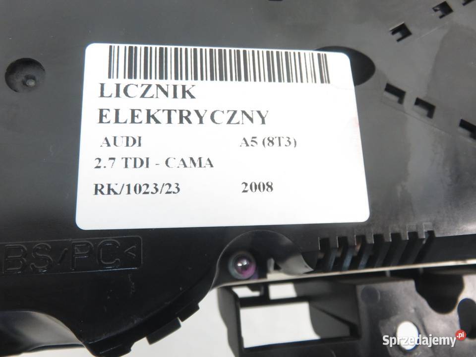 LICZNIK AUDI A5 8T3 27 TDI 8T0920930P małopolskie