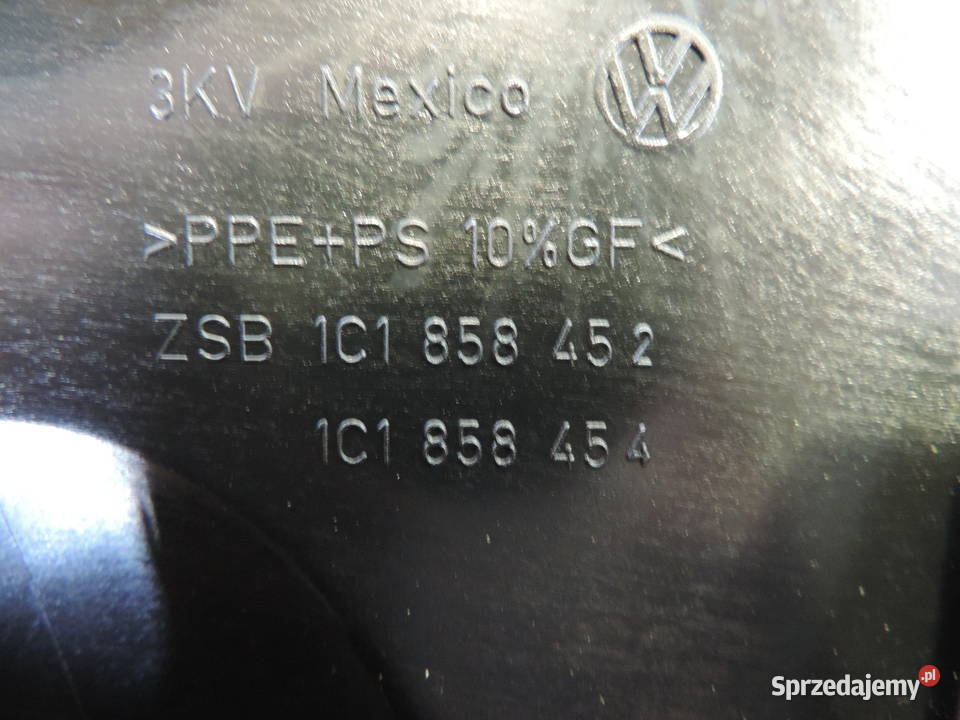 OSŁONA ZAŚLEPKA PODUSZKI PASAŻERA VW BEETLE 9805 małopolskie Nowy Sącz sprzedam