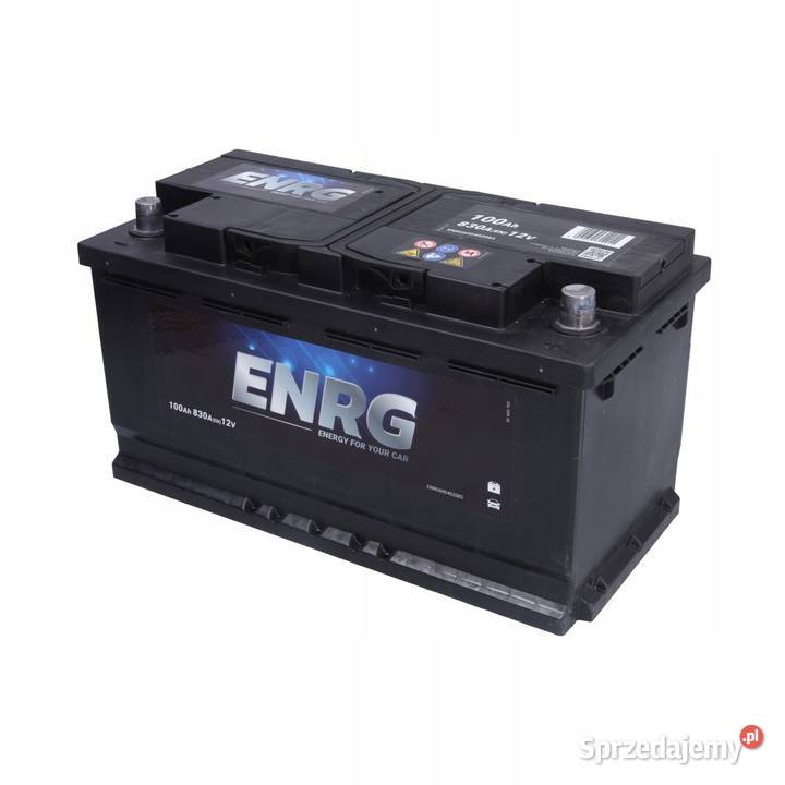 Akumulator ENRG 12V 100Ah 830A P dolnośląskie Jelcz-Laskowice
