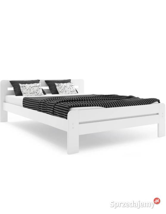 Sprzedam łóżko stelaż do sypialni biały wielkopolskie