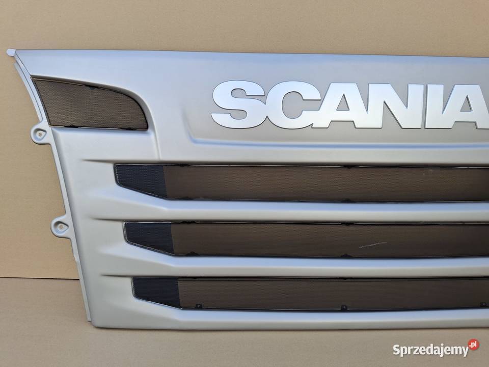 SCANIA R XPI MASKA ATRAPA EMBLEMAT BLACHA lubuskie Bieleń sprzedam