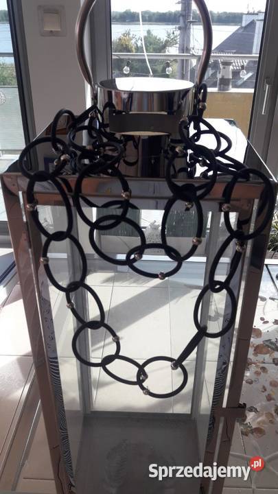 naszyjnik skórzany skóra koła gotyk punkt kółka Naszyjniki Warszawa sprzedam