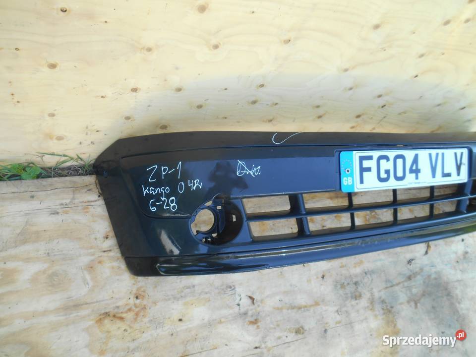 RENAULT KANGOO I VAN 0389 3D LIFT ZDERZAK PRZÓD osobowe Zbierkowo
