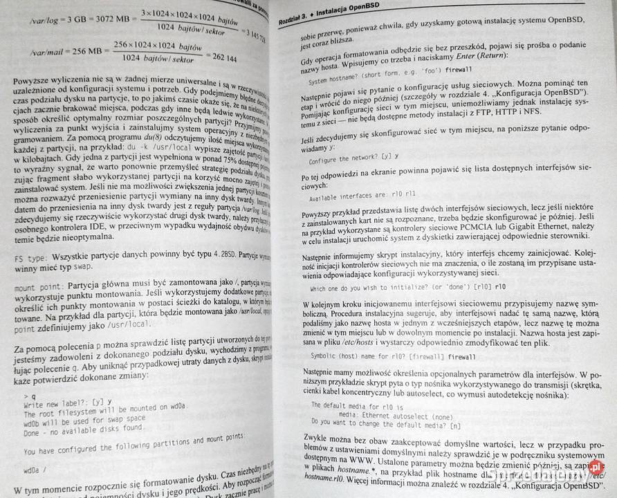 OpenBSD Tworzenie firewalli pomocą PF Jacek Pozostałe