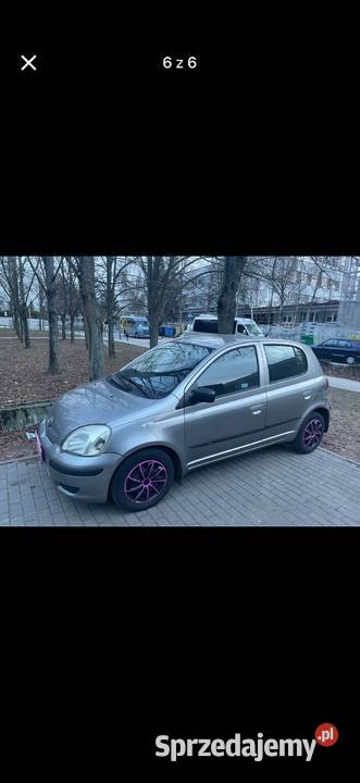 Toyota yaris mazowieckie Mińsk Mazowiecki sprzedam