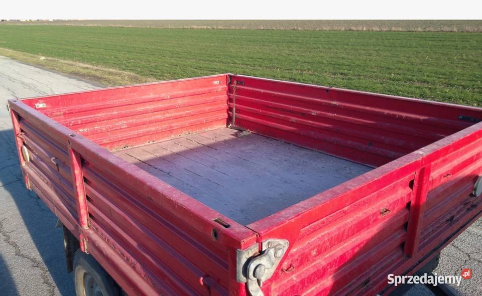 Przyczepka samochodowa lekka zarejestrowana towarowe Łęczna