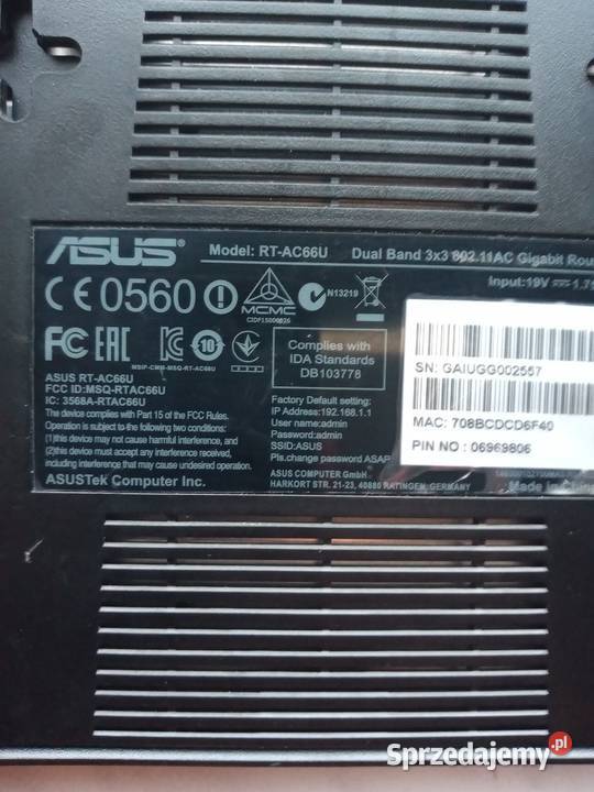 Router Asus RTAC66U sprzedam