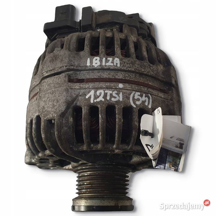 ALTERNATOR Seat Ibiza IV 12 TSI bosch 03F903023D osobowe Układ elektryczny silnika Chełm