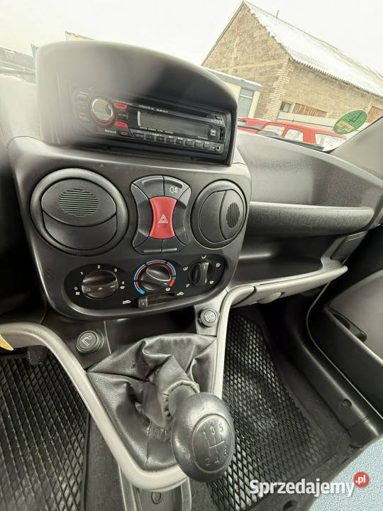 Fiat Doblo Fiat Doblo 19JTD 2010r Klimatyzacja mazowieckie Sokołów Podlaski