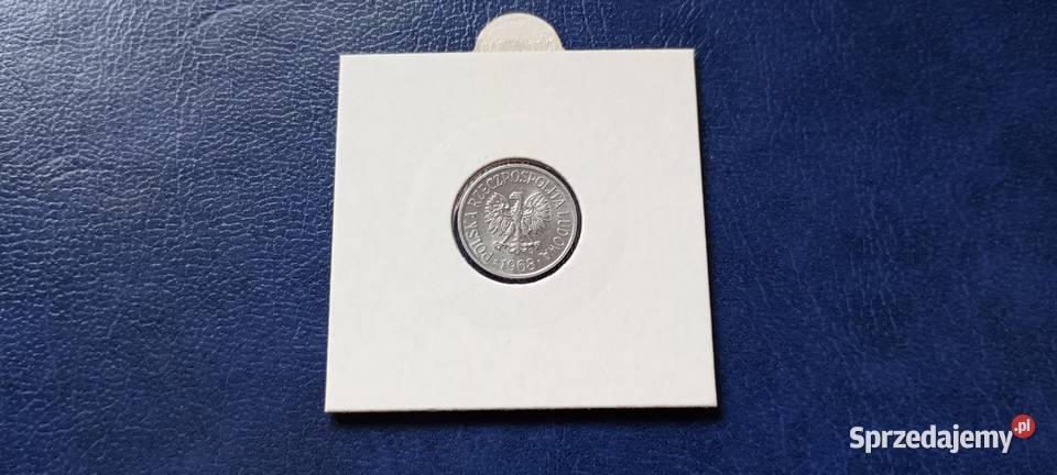 Stare monety 5 groszy 1968 Polska PRL mennicza Lesko