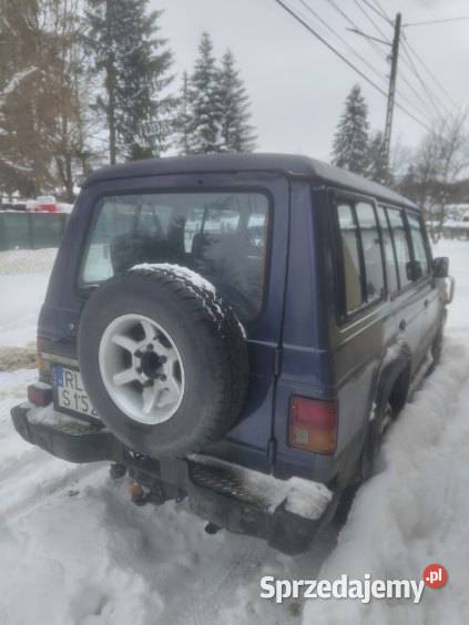 Mitsubishi Pajero 1990 25D 100 4x4 Zamiana Sanok Zarszyn